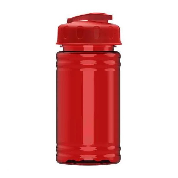 16 Oz. Mini PETE Sports Bottle - USA Flip Lid (Q903722)