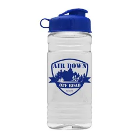 20 Oz. Clear Sports Bottle - Flip Top Lid (Q932722)