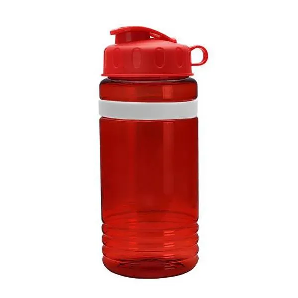 20 Oz. UpCycle RPET Bottle - Flip Lid And Grip Band (Q303722)