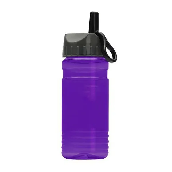 20 Oz. UpCycle RPET Bottle - Flip Straw Ring Lid (Q422722)