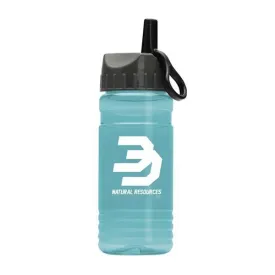 20 Oz. UpCycle RPET Bottle - Flip Straw Ring Lid (Q422722)