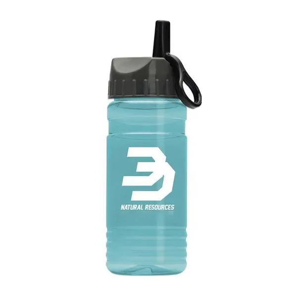 20 Oz. UpCycle RPET Bottle - Flip Straw Ring Lid (Q422722)