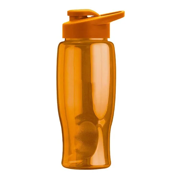 27 Oz. Poly-Pure Bottle - Drink-Thru Lid (Q723722)