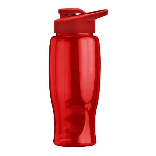 27 Oz. Poly-Pure Bottle - Drink-Thru Lid (Q723722)