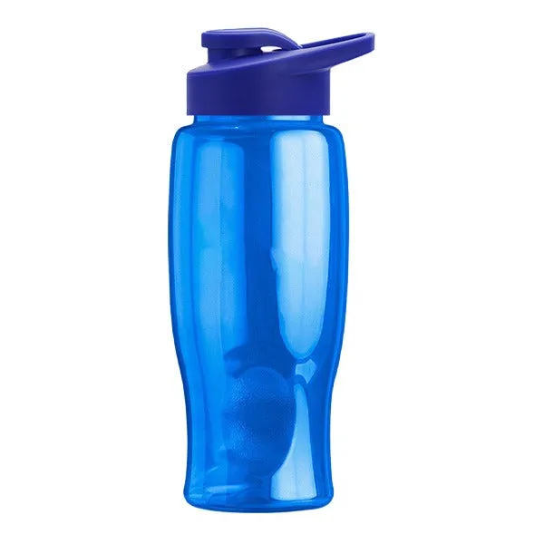 27 Oz. Poly-Pure Bottle - Drink-Thru Lid (Q723722)
