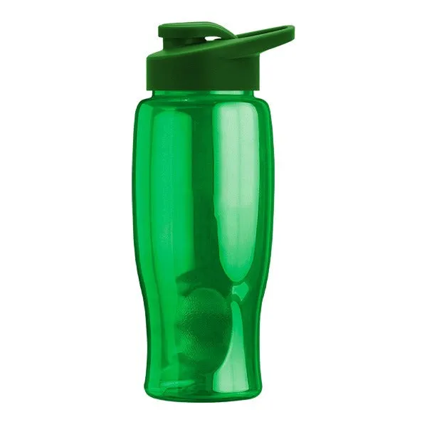 27 Oz. Poly-Pure Bottle - Drink-Thru Lid (Q723722)