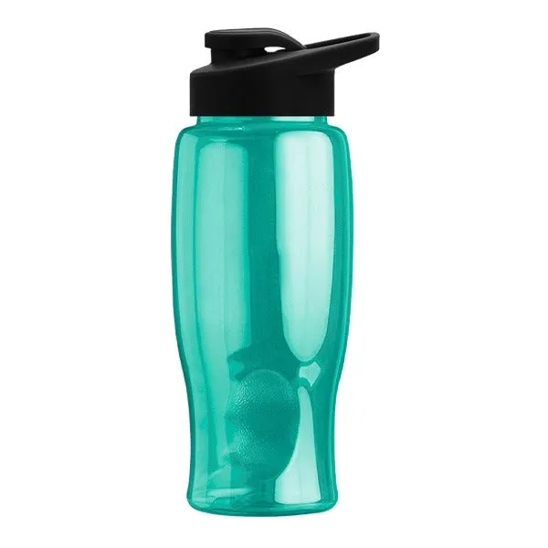 27 Oz. Poly-Pure Bottle - Drink-Thru Lid (Q723722)