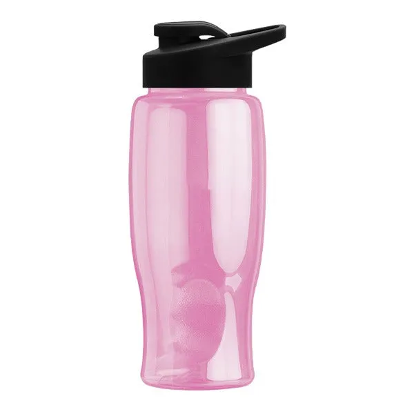 27 Oz. Poly-Pure Bottle - Drink-Thru Lid (Q723722)