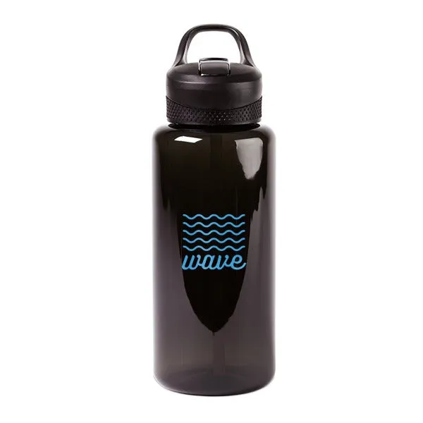 42 Oz. All-Star Sports Bottle - Black (Q973622)