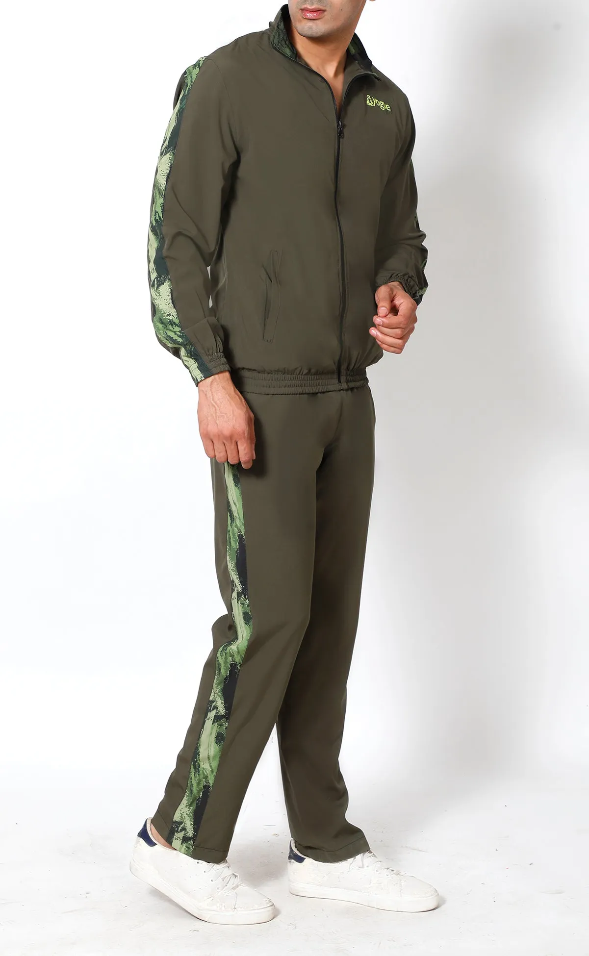Army Green Athlete Tracksuit