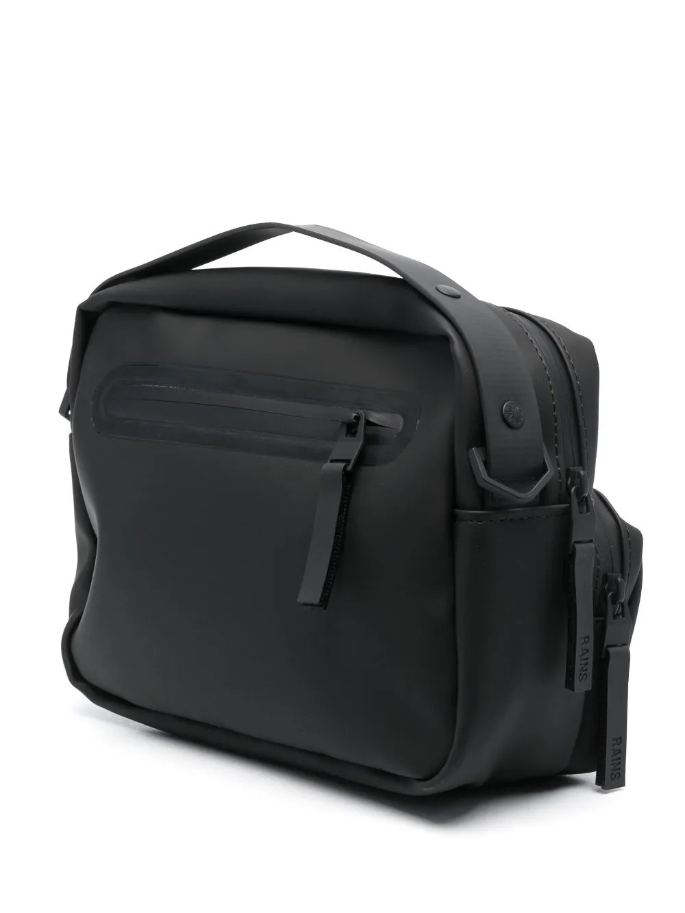 Cargo Box faux-leather shoulder bag