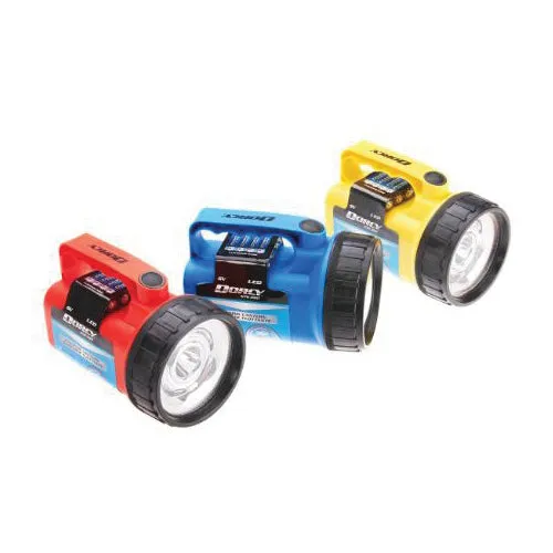 DORCY 41-2079 Lantern, AA Battery, 6 V Battery, 100 Lumens, 105 m Beam Distance, 8 hr Run Time