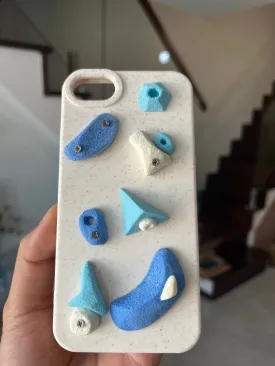 Handmade Rock Climbing Phone Case with Custom Holds - B6