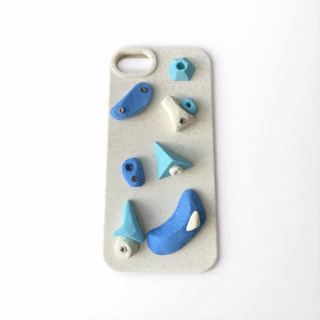 Handmade Rock Climbing Phone Case with Custom Holds - B6