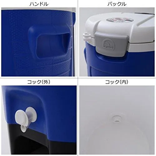 Igloo Sport Roller Beverage Cooler (Majestic Blue, 5-Gallon)