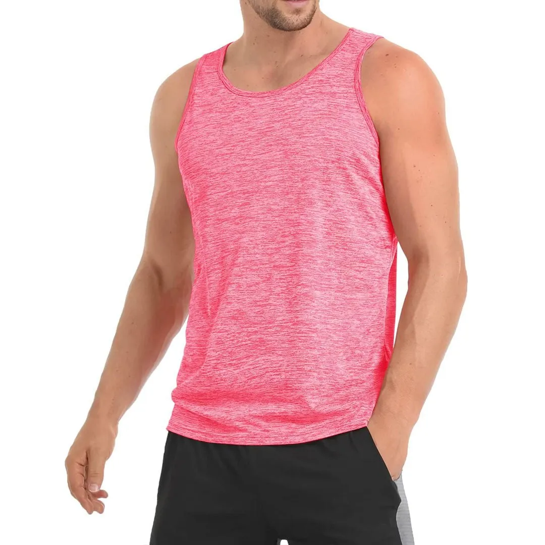 Men's Tank Tops Quick Dry Sleeveless Workout T-shirts