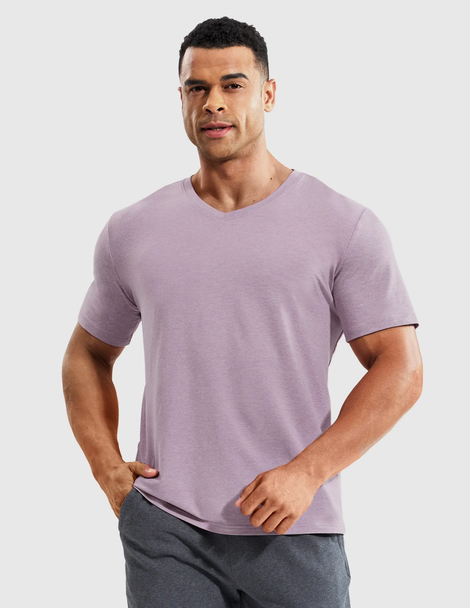 Men’s X-Sofort™ Buttery Soft Dry Fit V-Neck Workout T-Shirt