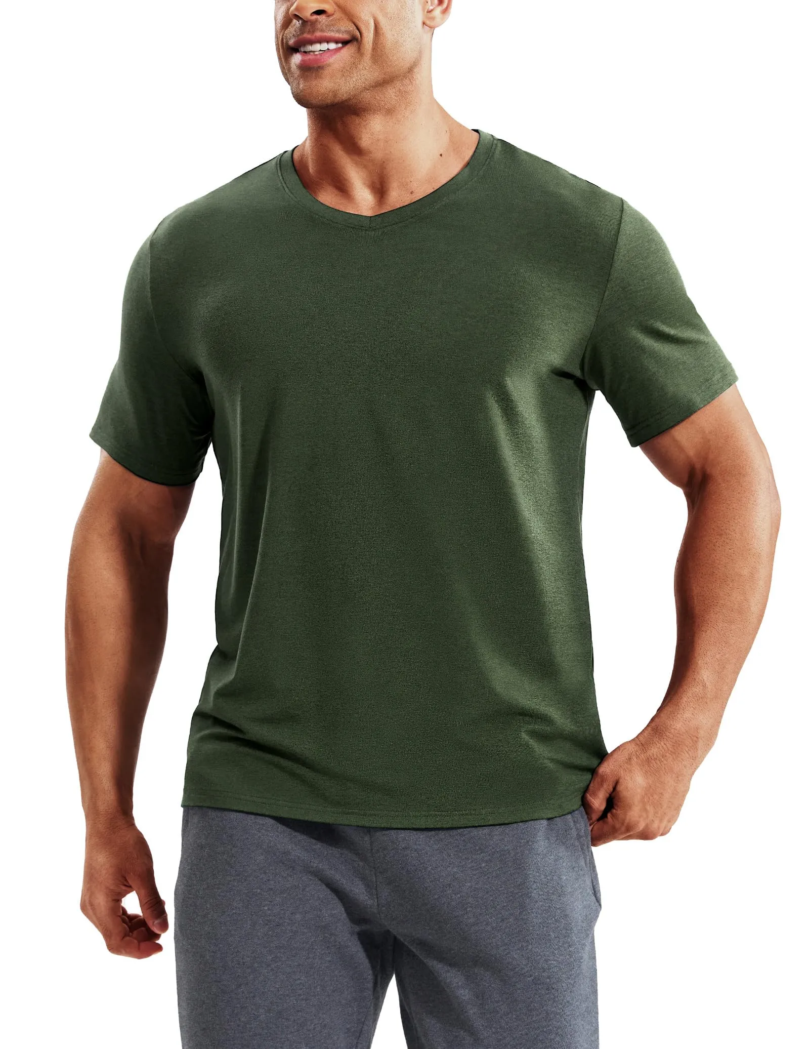 Men’s X-Sofort™ Buttery Soft Dry Fit V-Neck Workout T-Shirt