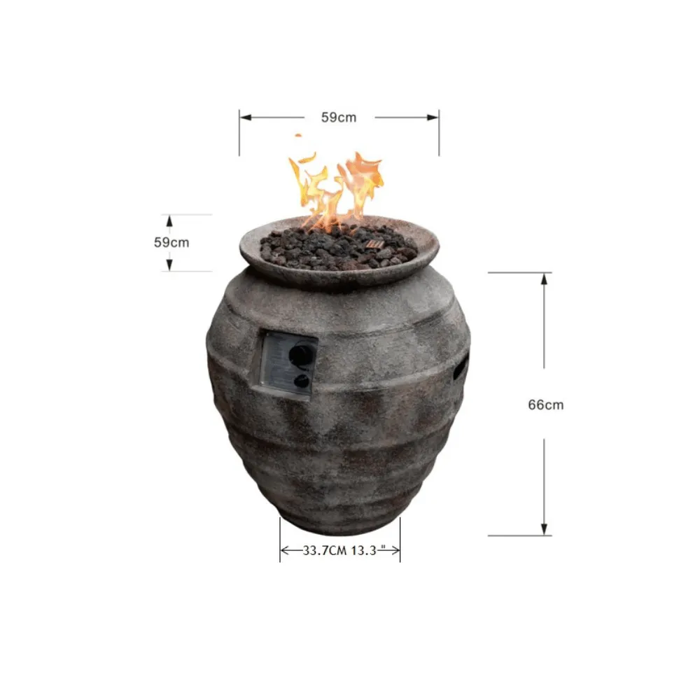 Modeno Pompeii Fire Pit OFG609-LP