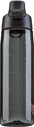 Nike Tritan 24 oz. Water Bottle (24 oz, Anthracite/Hot Punch)