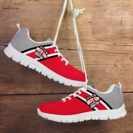 #NutUpOrShutUp Ohio State Fan Mesh Fabric Running Shoes