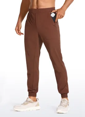 Quick Dry Workout Joggers 29''- Zip Pockets