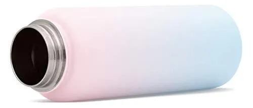 Simple Modern 40 oz Summit Water Bottle - Stainless Steel Liter Flask  2 Lids - Wide Mouth Double Wall Vacuum Insulated Leakproof Thermos Ombre: Sweet Taffy