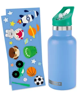Skip Hop Stainless Steel Water Bottle - Blue