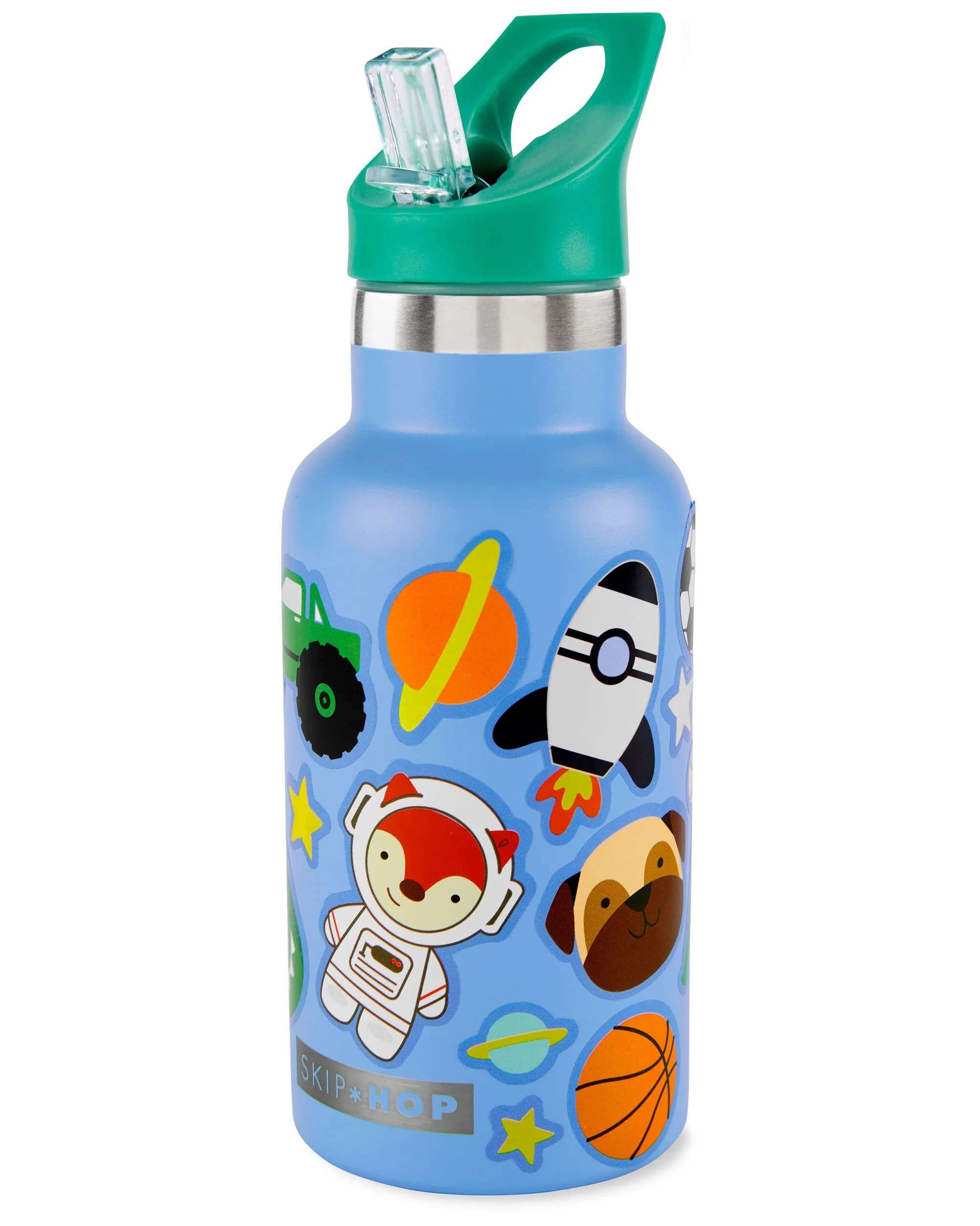 Skip Hop Stainless Steel Water Bottle - Blue