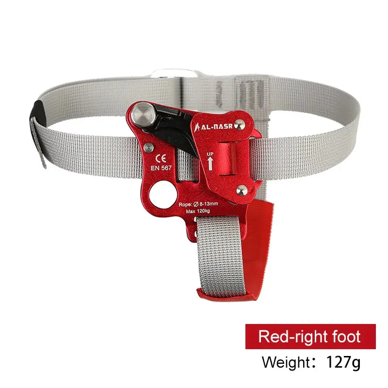 SRT Rock Climbing Foot Ascender w/Pedal Belt