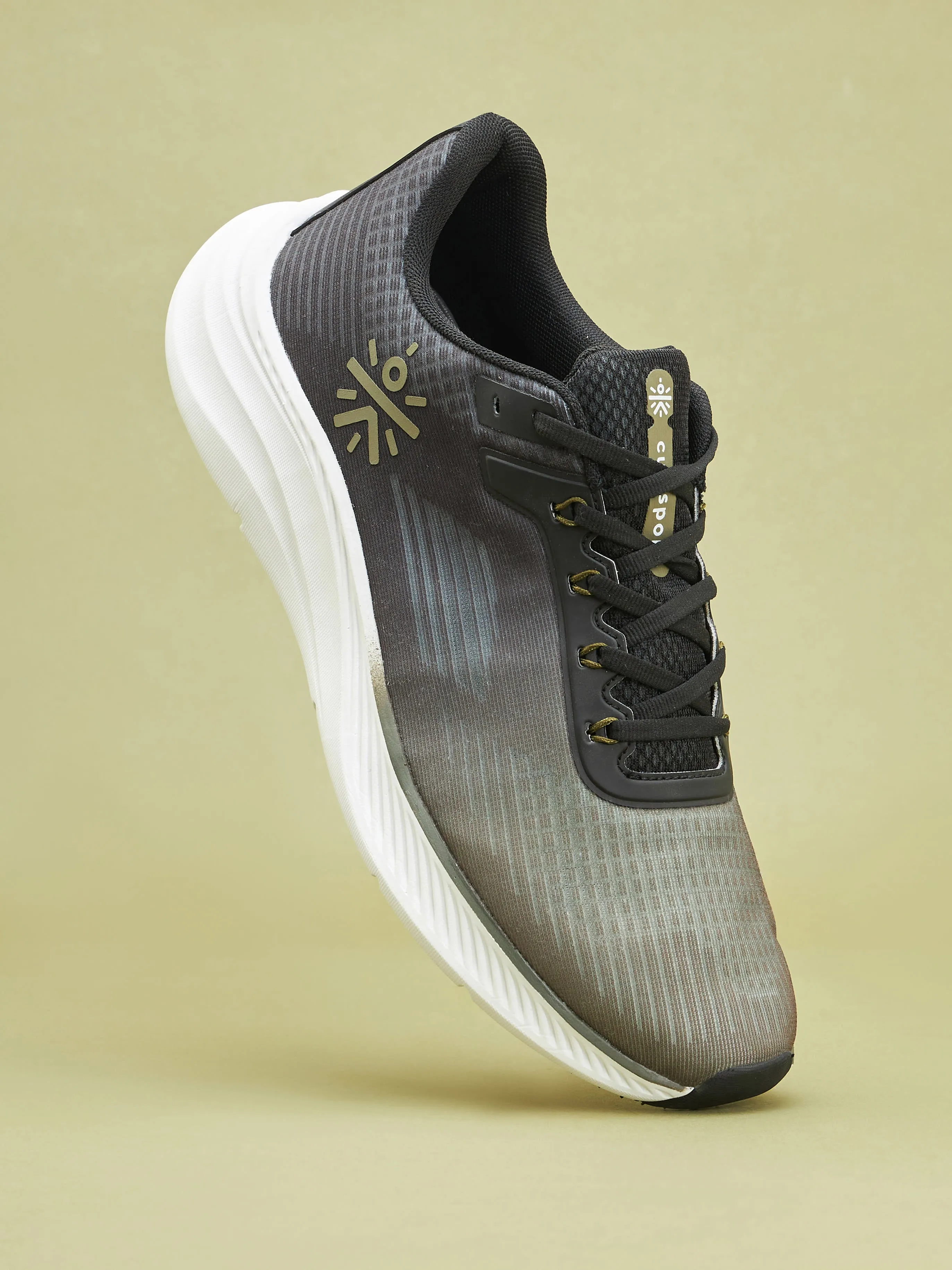 Thunderbird Men Running Shoes - Olive/Black