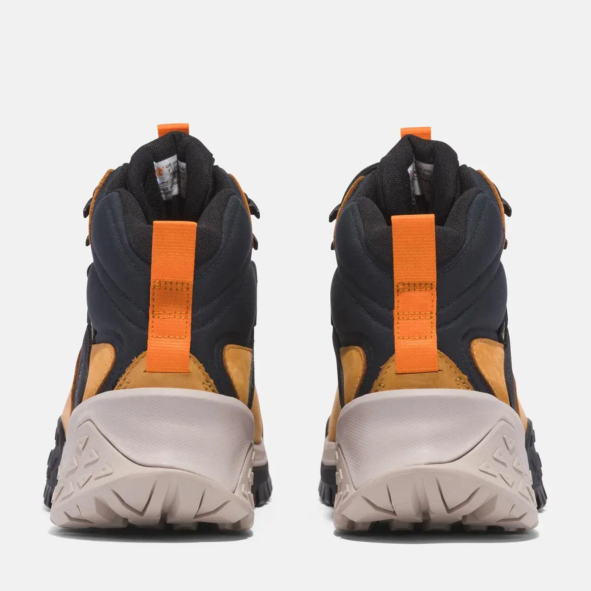 Timberland Men's Motion Scramble Waterproof Hiker Mid Wheat Nubuck