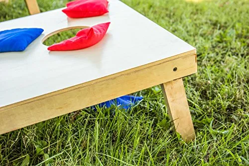 Triumph All-Wood Cornhole Set Includes Two Cornhole Boards and Eight Bags - More Sizes Available