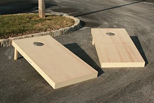 Triumph All-Wood Cornhole Set Includes Two Cornhole Boards and Eight Bags - More Sizes Available
