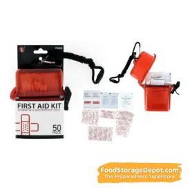 Waterproof First-Aid Kit (50-Piece)